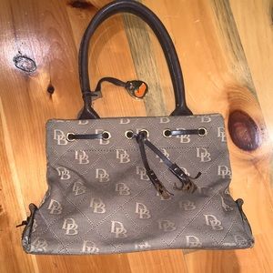 Brown Dooney & Bourke small tote handbag